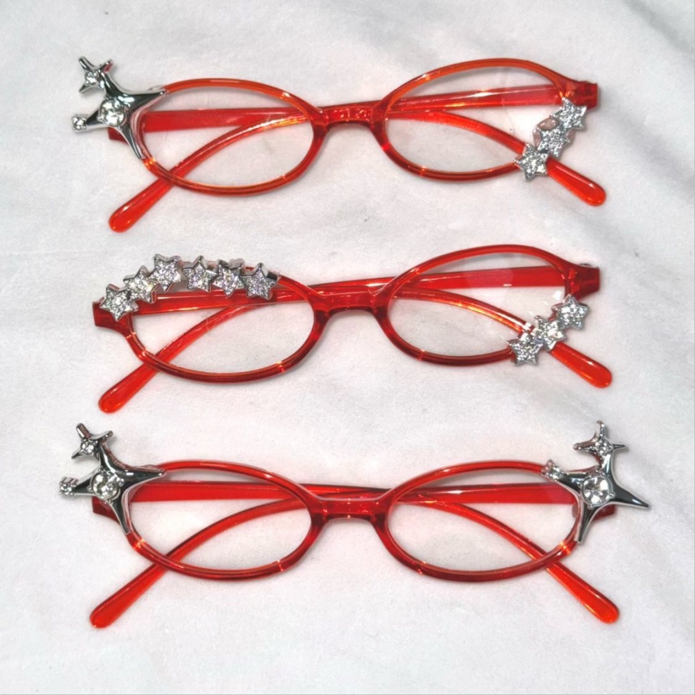 Sunglasses Cat Eye - Очки в стиле Y2K с декором
