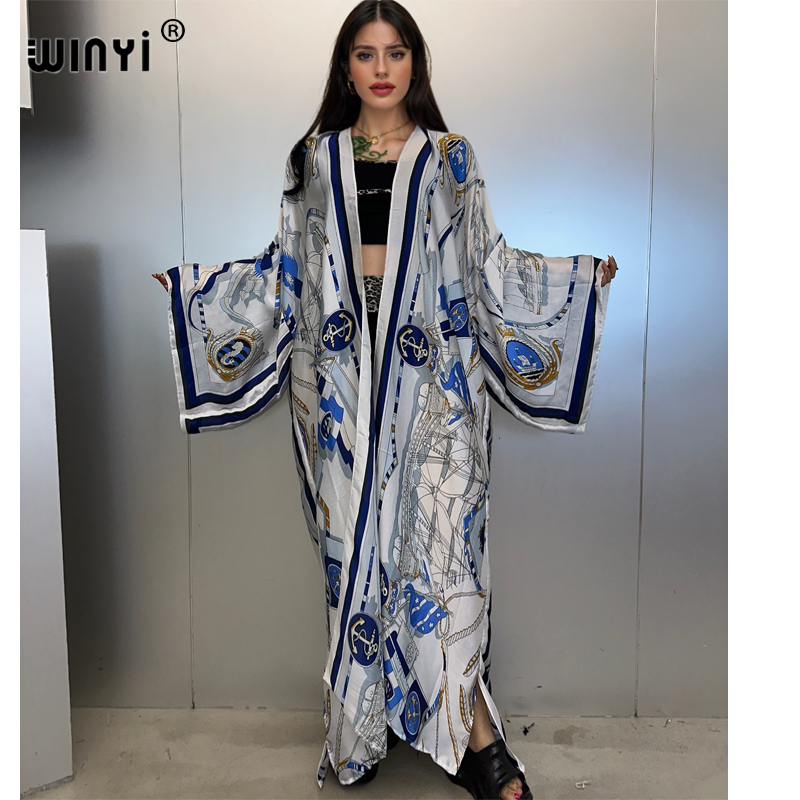 WINYI кимоно, летний кафтан, п – обзор и цена Cover Up Kaftan