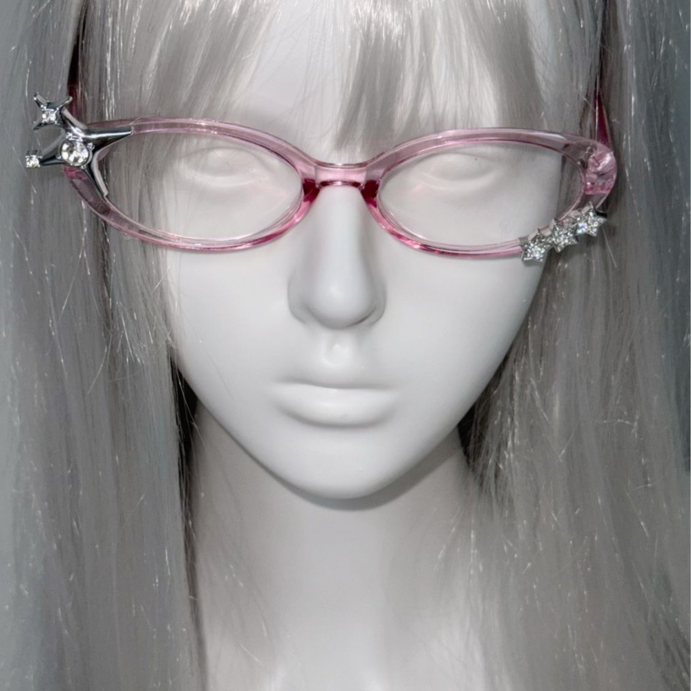 Очки в стиле Y2K с декором в в – обзор и цена Sunglasses Cat Eye