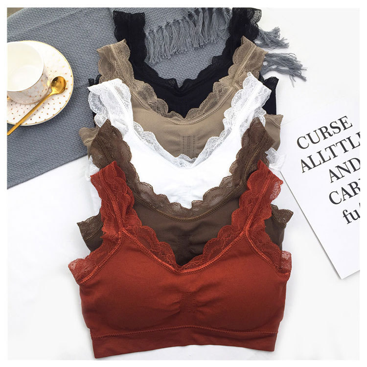 Сексуальное кружевное белье 3D – обзор и цена Bralette Triangle Set