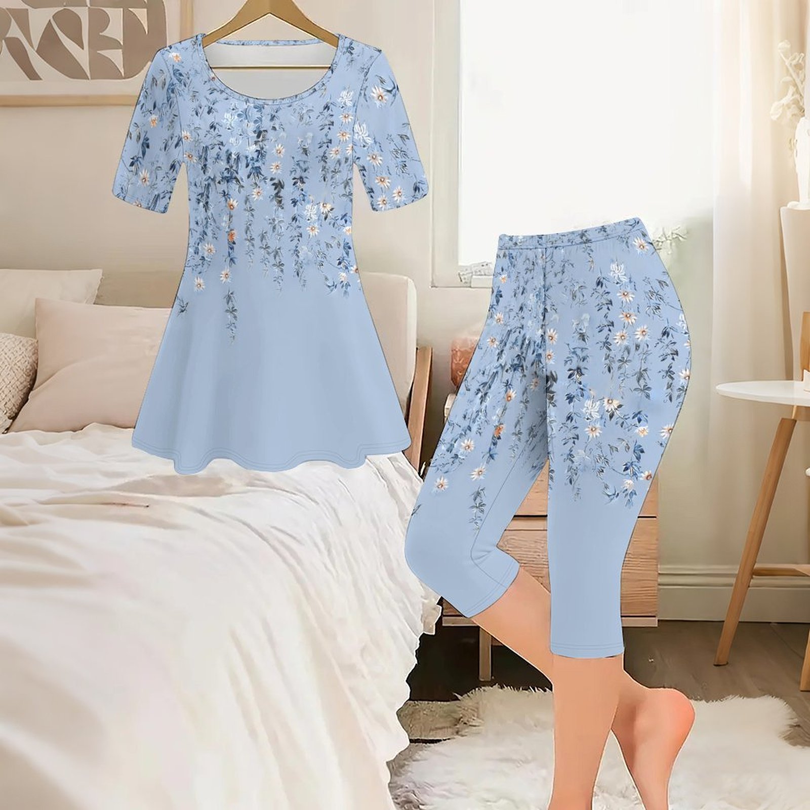 Комплект из 2 предметов: винта – обзор и цена Romper Floral Print